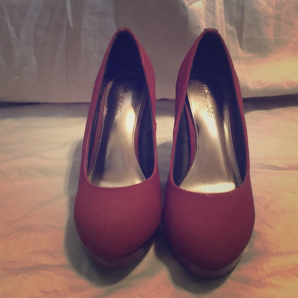 Burgundy Pumps